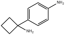 4-(1-Aminocyclobutyl)aniline Struktur