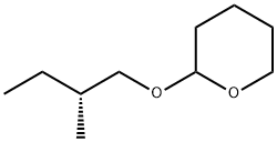 2-((R)-2-methylbutoxy)tetrahydro-2H-pyran Struktur