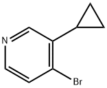 4-bromo-3-cyclopropylpyridine Struktur