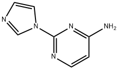 4-Amino-2-(imidazol-1-yl)pyrimidine Struktur