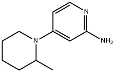 4-(2-METHYLPIPERIDIN-1-YL)PYRIDIN-2-AMINE Struktur