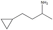 4-cyclopropylbutan-2-amine Struktur