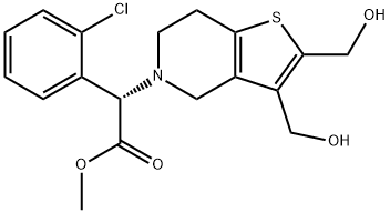 (S)-methyl 2-(2,3-bis(hydroxymethyl)-6,7-dihydrothieno[3,2-c] pyridin-5(4H)-yl)-2-(2-chlorophenyl)acetate