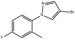 4-Bromo-1-(2-methyl-4-fluorophenyl)pyrazole|