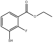 Ethyl 2-fluoro-3-mercaptobenzoate Struktur