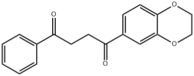 1-(2,3-dihydrobenzo[b][1,4]dioxin-6-yl)-4-phenylbutane-1,4-dione, 1360540-81-3, 結(jié)構(gòu)式