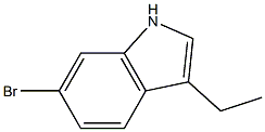 6-bromo-3-ethyl-1H-indole Struktur