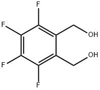 3,4,5,6-Tetrafluoro-o-xylene-alpha,alpha'-diol Struktur