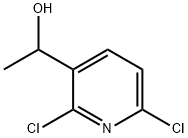 1-(2,6-Dichloropyridin-3-yl)ethan-1-ol Struktur