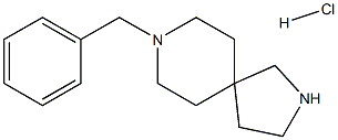 8-benzyl-2,8-diazaspiro[4.5]decane hydrochloride Struktur