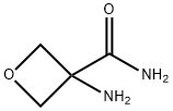 3-Aminooxetane-3-carboxamide Struktur