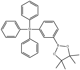 triphenyl[3-(4,4,5,5-tetramethyl-1,3,2-dioxaborolan-2-yl)phenyl]silane