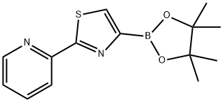 2-(2-Pyridyl)thiazole-4-boronic acid pinacol ester Struktur