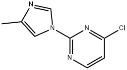 2-(4-METHYLIMIDAZOL-1-YL)-4-CHLOROPYRIMIDINE Struktur