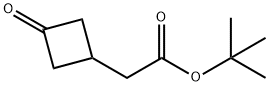 tert-butyl 2-(3-oxocyclobutyl)acetate Struktur