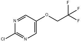 2-Chloro-5-(2,2,2-trifluoroethoxy)-pyrimidine Struktur