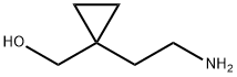 [1-(2-aminoethyl)cyclopropyl]methanol Struktur