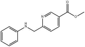 methyl 6-((phenylamino)methyl)nicotinate Struktur