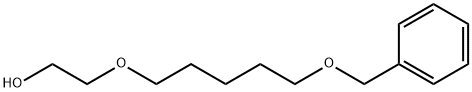 2-(5-(BENZYLOXY)PENTYLOXY)ETHANOL, 159028-70-3, 結(jié)構(gòu)式