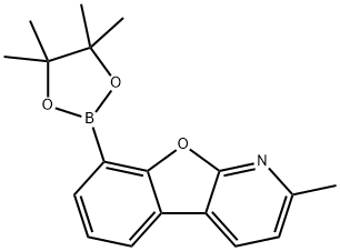 2-methyl-8-(4,4,5,5-tetramethyl-1,3,2-dioxaborolan-2-yl)benzofuro[2,3-b]pyridine