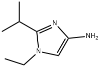 1-Ethyl-2-(1-methylethyl)-1H-imidazol-4-amine Struktur