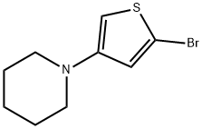 2-Bromo-4-(piperidino)thiophene|
