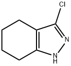 3-Chloro-4,5,6,7-tetrahydro-1H-indazole Struktur