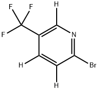 2-Bromo-5-trifluoromethylpyridine-d3 Struktur