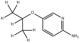 2-Amino-5-(iso-propoxy-d7)-pyridine Struktur