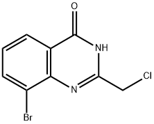 8-Bromo-2-chloromethyl-3H-quinazolin-4-one Struktur