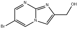 6-Bromoimidazo[1,2-a]pyrimidine-2-methanol Struktur