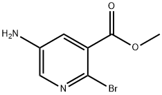 Methyl 5-amino-2-bromonicotinate Struktur