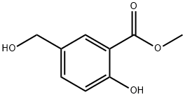 Methyl 2-hydroxy-5-(hydroxymethyl)benzoate Struktur