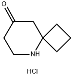 5-azaspiro[3.5]nonan-8-one hydrochloride Struktur