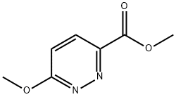 methyl 6-methoxypyridazine-3-carboxylate Struktur