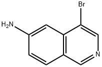 4-bromoisoquinolin-6-amine Struktur