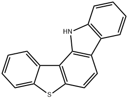 12H-benzo[4,5]thieno[3,2-a]carbazole Struktur