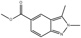 methyl 2,3-dimethyl-2H-indazole-5-carboxylate|2,3-二甲基-2H-吲唑-5-甲酸甲酯