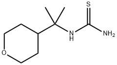 1-(2-(tetrahydro-2H-pyran-4-yl)propan-2-yl)thiourea