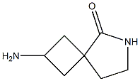 2-amino-6-azaspiro[3.4]octan-5-one Struktur