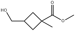 methyl 3-(hydroxymethyl)-1-methylcyclobutane-1-carboxylate|