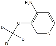 3-(methoxy-d3)pyridin-4-amine Struktur