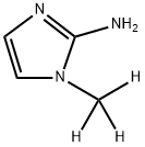 1-(methyl-d3)-1H-imidazol-2-amine Struktur