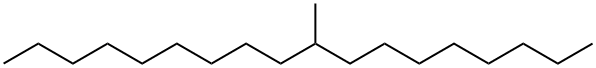 Octadecane, 9-methyl- Struktur