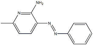 6-methyl-3-[(E)-2-phenyldiazen-1-yl]pyridin-2-amine Struktur