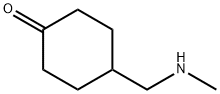 Cyclohexanone, 4-[(methylamino)methyl]- Struktur