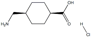 CIS-4-(AMINOMETHYL)CYCLOHEXANECARBOXYLICACID HCl||| Struktur