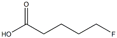 5-fluoropentanoic acid Struktur