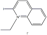 1-Ethyl-2-iodoquinoliniumiodide Struktur