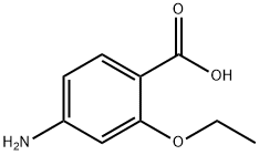 Benzoic acid, 4-amino-2-ethoxy- Struktur